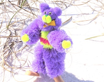 Dancing Purple Bear Puppet
