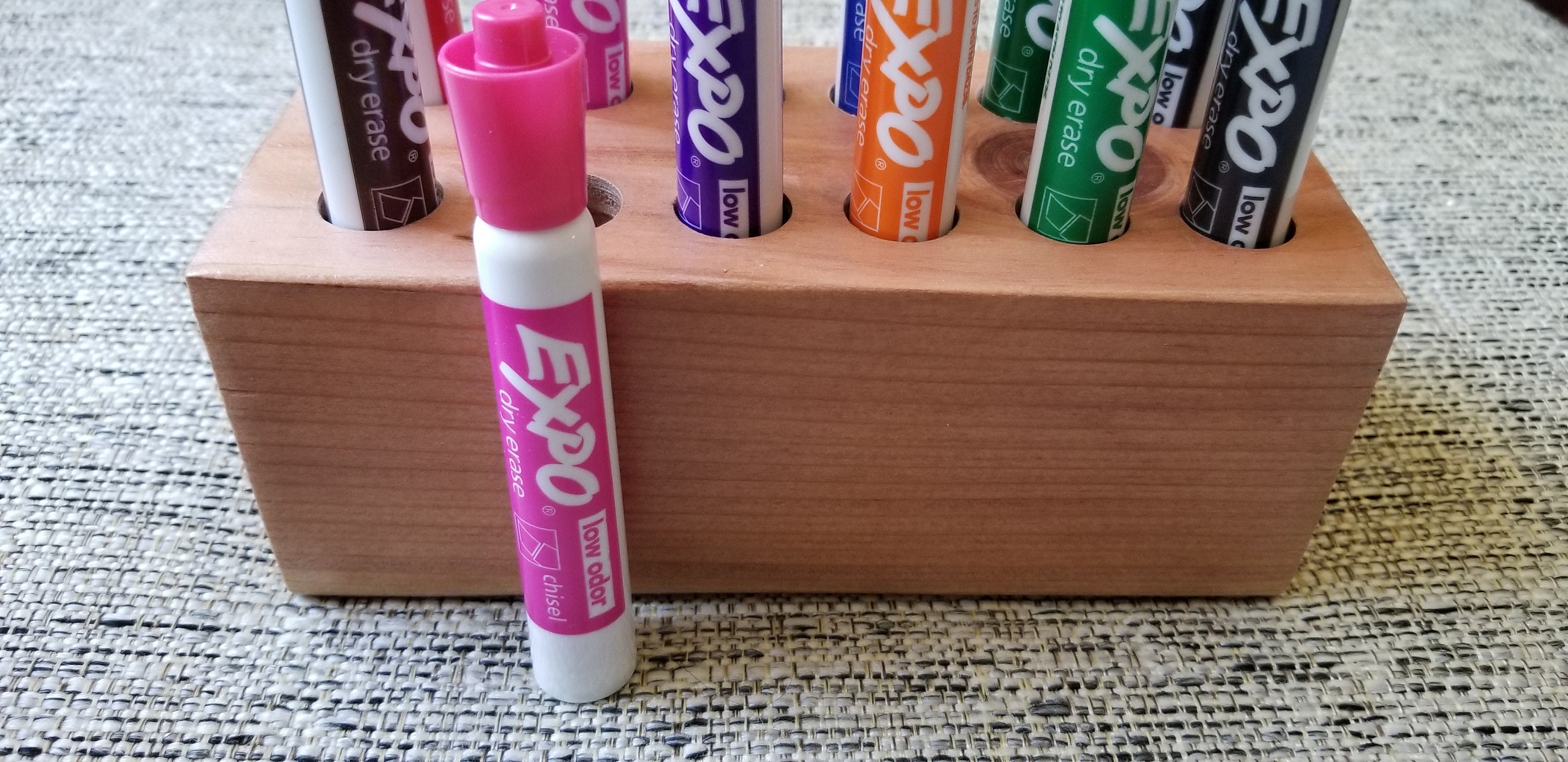 Crayola Marker holder//Dry erase Marker stand//pip squeaks Etsy