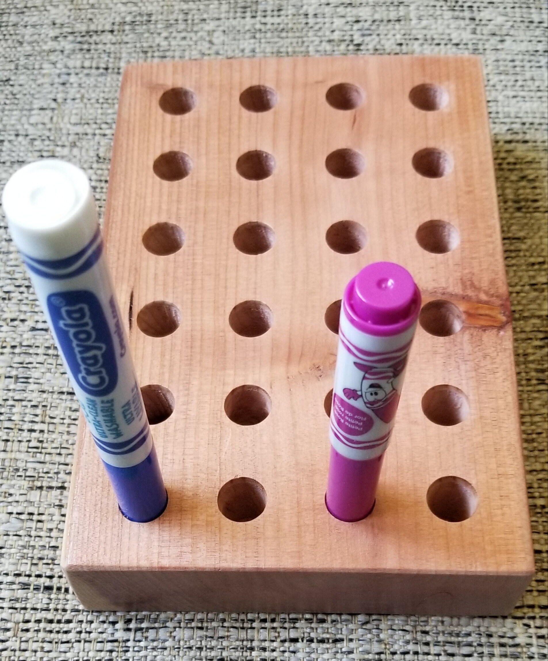 Crayola Marker holder 24//markers stand//broad line//PiP Etsy