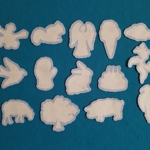It looked spilt milk felt story//felt board stories//flannel stories//ibrarian gift//preschool felt story //nature Felt storie//weather