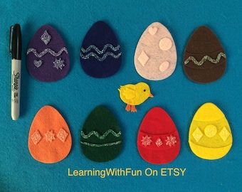Baby chick game felt stories //Easter eggs felt stories///little mouse flannel stories//felt board Stories//Easter basket stuffer//Easter