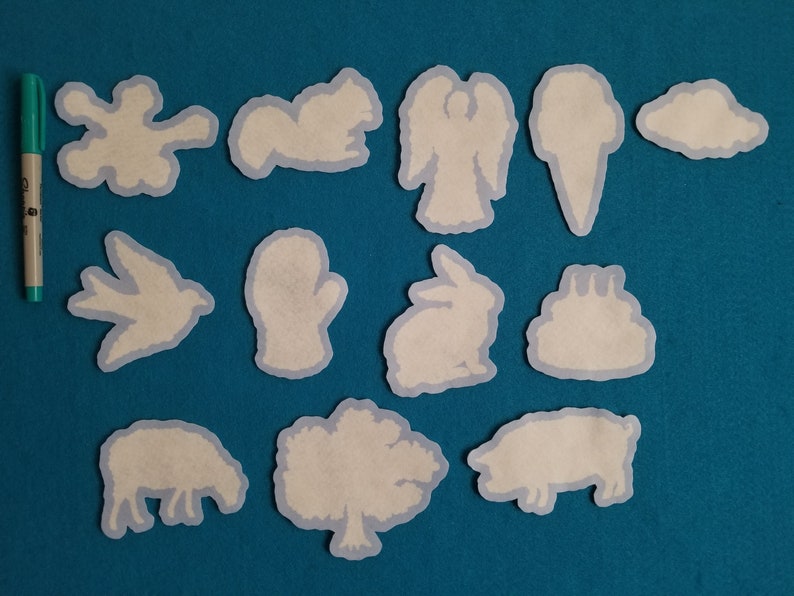 It Looked Spilt Milk Felt Story//felt Board Stories//flannel Etsy It Looked Spilt Milk Felt Story//felt Board Stories//flannel Etsy