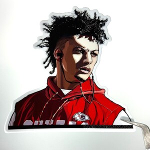 Patrick Mahomes Sticker! (Original artwork) NFL KC Chiefs