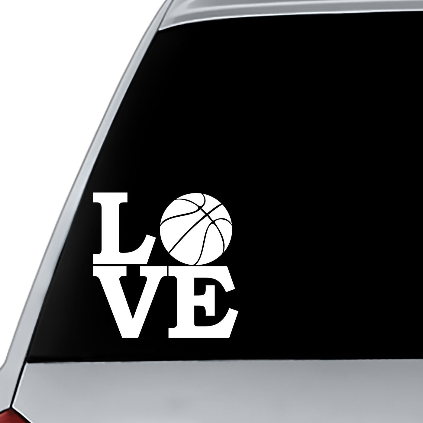 Calcomanía de Baloncesto Pegatina de Amor de Baloncesto | Etsy