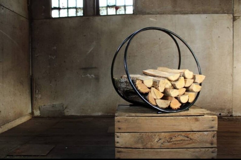 Log Basket Log Holder Log Store Etsy UK