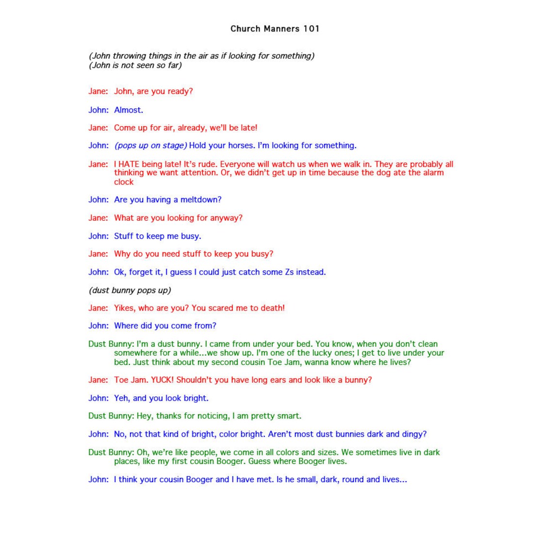 Christian Puppet Scripts, 7 Puppet Skits, Fully Editable .doc Files