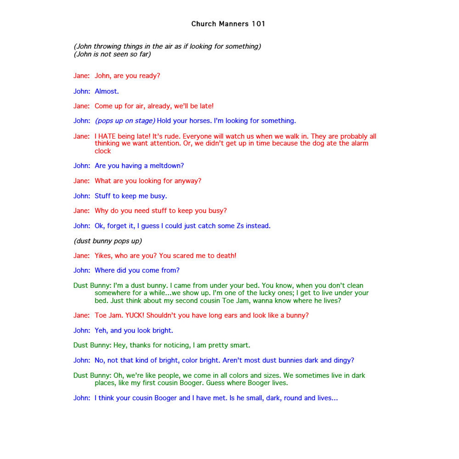 Christian Puppet Scripts, 7 Puppet Skits, Fully Editable .doc Files