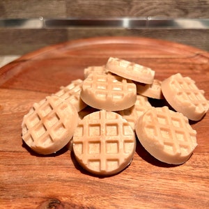 Waffle Wax Melts | High Scented Soy Wax | Food Wax Melt | Food Melting | Waffle Pieces | Realistic Food | Mothers Day Gift | 3 oz | Wax Tart