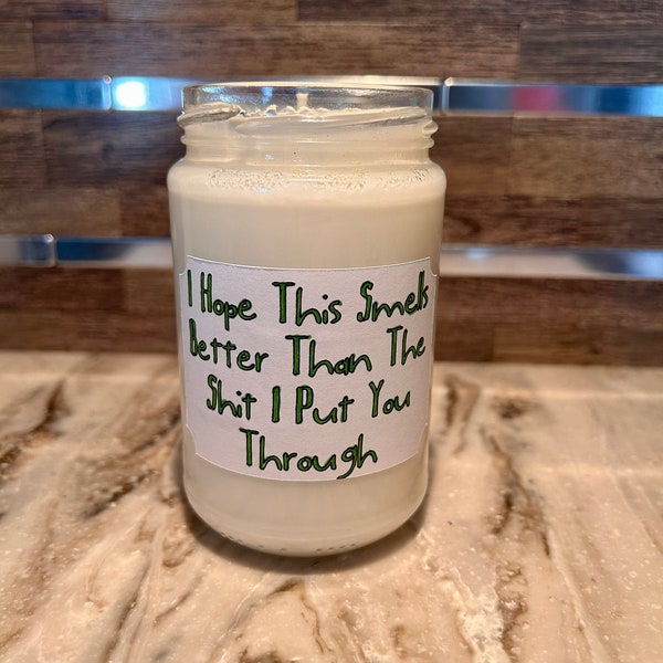 Mothers Day Canlde | Funny Candle | Joke Candle | Soy Wax | Strong Scented | Handmade | Vegan | Curse Word | Profanity Candle | Explicit