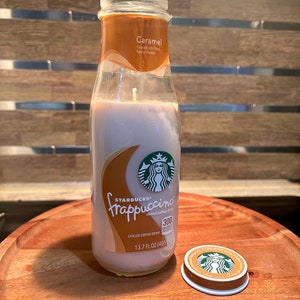 Starbucks Kerze | Frappuccino Kerze | Kaffeekerze | Sojawachskerze | Vegan | Handgegossen | Glaskerze | Starker Duft | Geschenk | Sommer