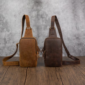 Sac à bandoulière en cuir personnalisé pour homme et femme, grand sac utilitaire, sac à bandoulière décontracté, cadeau d'anniversaire pour lui
