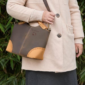 Personalized Girl Tote Bag: Extra Large Women Crossbody Handbag