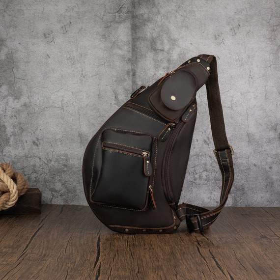 Borsa A Tracolla Donna Piccola In Similpelle, 21x14 Cm, Con Scomparti E Tracolla Regolabile, Per Ogni Giorno E Viaggi - 5