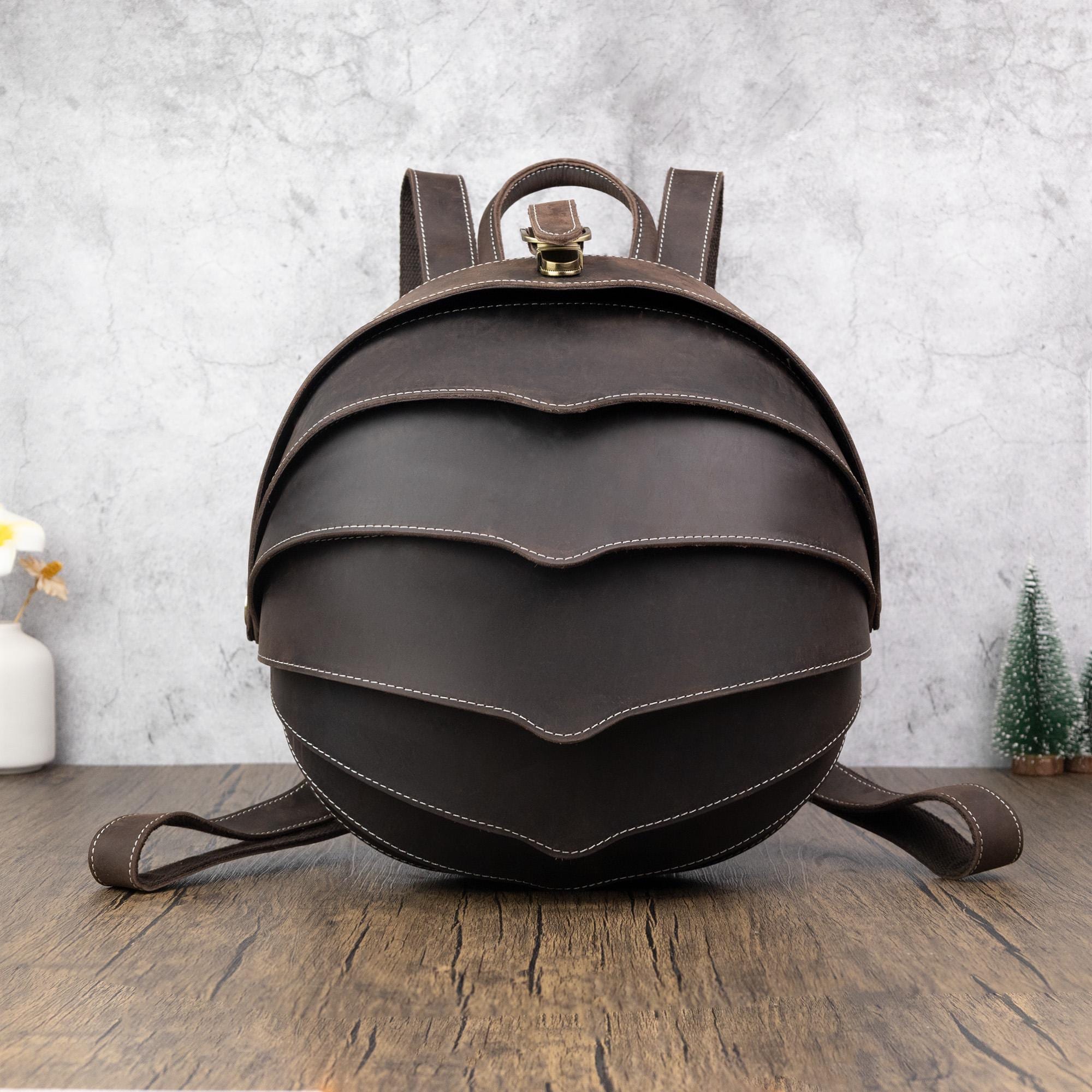 【as\"on】BEETLES BACKPACK Insect Backpack 2 Beetle Bag Plush BROWN 【BIG】22cm x 55cm