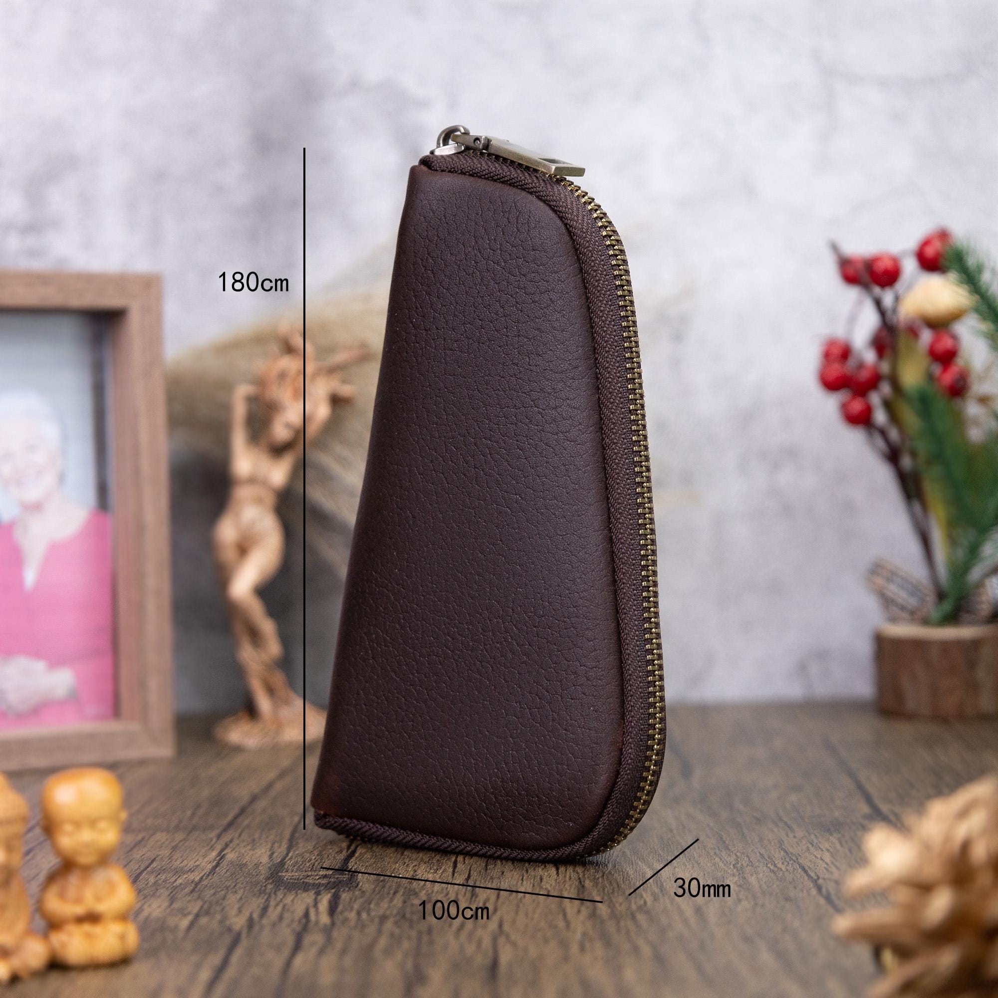 Personalized Gifts-leather Pipe Case, Portable Pipe Storage Case Men's ...