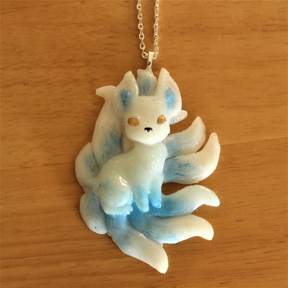 nine tailed fox pendant