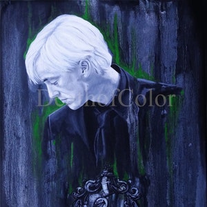 Draco Malfoy, an art print by Halah N - INPRNT