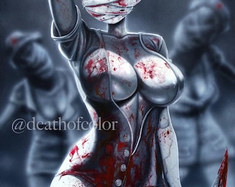 Enfermera pin-up de Silent Hill