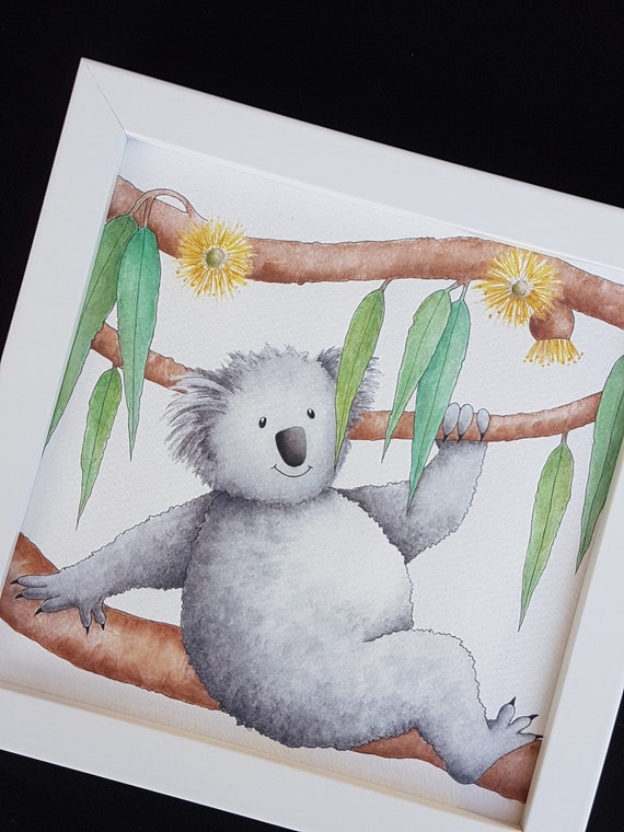 framed nursery wall art