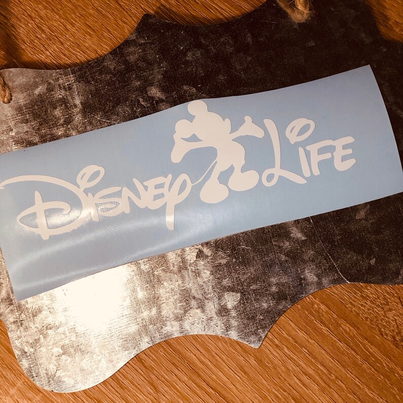 Disney® Inspired Disney Life Window Decal Vinyl Decal Etsy