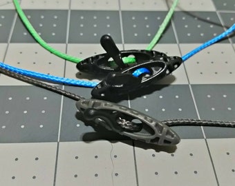 Tac Toggles with micro pulls toggle black 10 pack tie out device