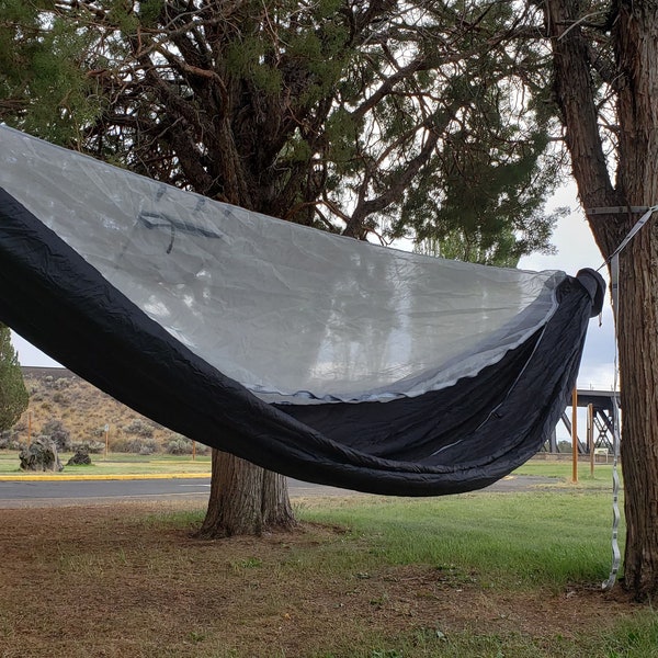 hammock with 360 zip  bug net, 11 foot netted hammock