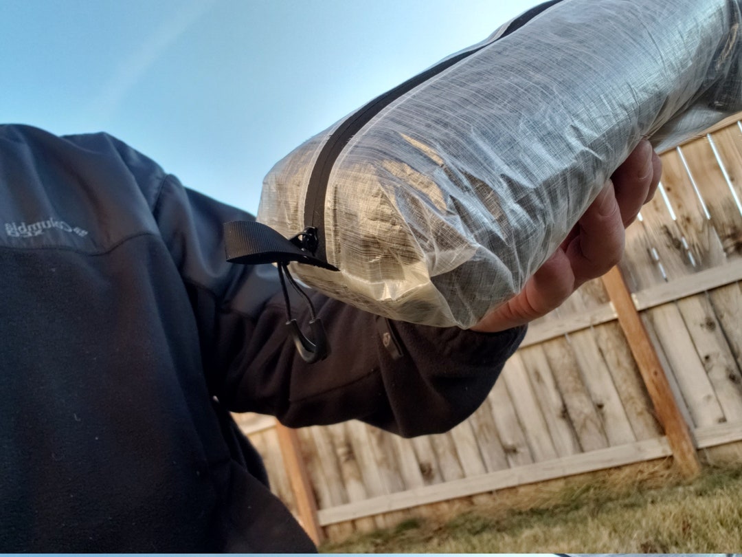 Dyneema brick bag &quot;&quot;flat brick&quot; 2.5 liter zip bag