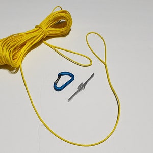 throw line dyneema bear bag line with with PCT toggle