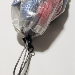 Dyneema suspension draw cord bag