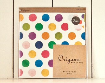 Japanese Origami, Paper folding, Origami folding paper, Origami paper, Craft paper, Scrapbooking origami, Dots paper
