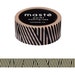 Multi Stripe washi, Black stripes tape, Mark's Japan, Scrapbook tape, Adhesive tape, Gift Wrapping, Paper craft
