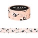 Panda Washi tape, Animal tape, Pink panda washi, Maste Japan, Scrapbook tape, Adhesive tape, DIY tape, Decorative pattern tape