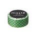 Geometric Washi tape, Green Washi, Washi tape rolls, Japanese scrapbook, Maste washi, Gift wrapping, deco tape