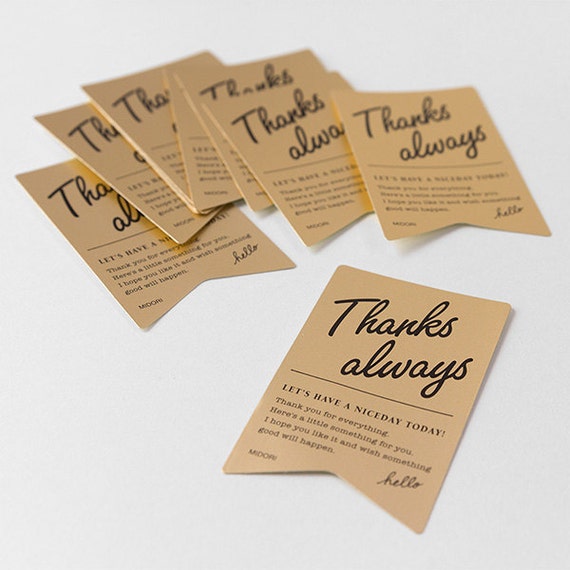 Gold Label Stickers Thank You Labels Gift Stickers Gift Etsy