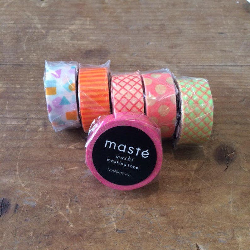 Japanese 7M masking tape Planner decoration tape Craft gift wrap Scrapbook tape Black and White dots washi tape