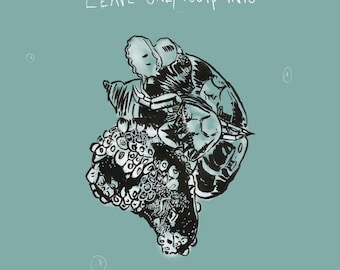 Take Only Photographs, Leave Only Footprints (Digital)