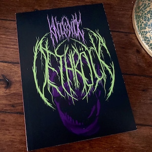 Knock Knock DethRock Zine- Horror Sammlung, Comics, Geschichten, Kunst, Prosa! 60 Seiten, Zine Sammler, Coffee Table Book
