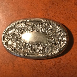 Large Ornamental Biker Belt Buckle