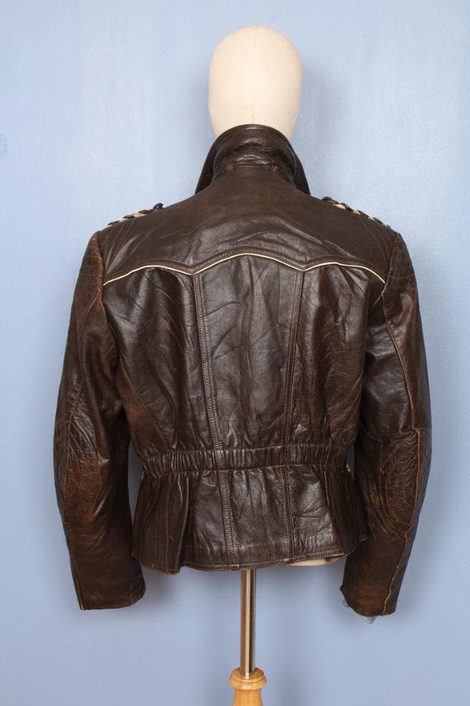 Fantastic German Luftwaffe Style 1940's Motorcycle Jacket