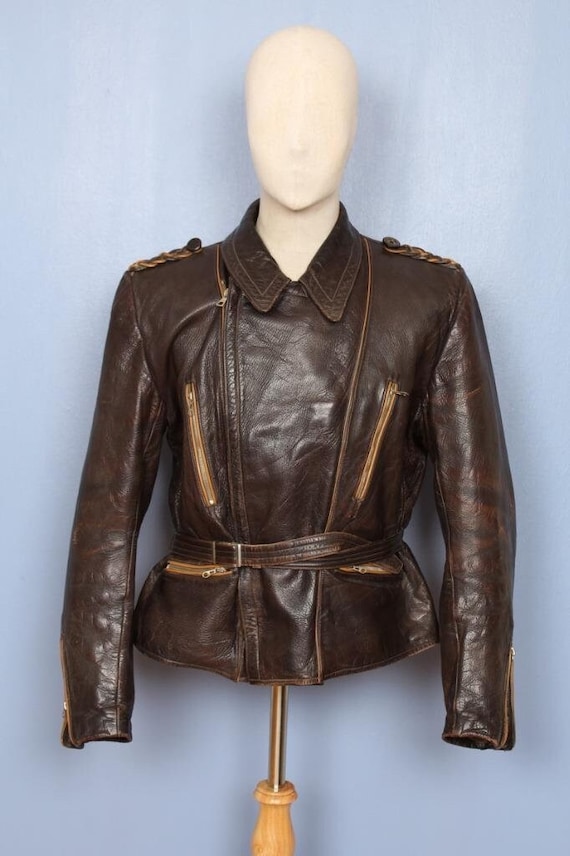 Vintage German Motorcycle Jacket - 1950’s