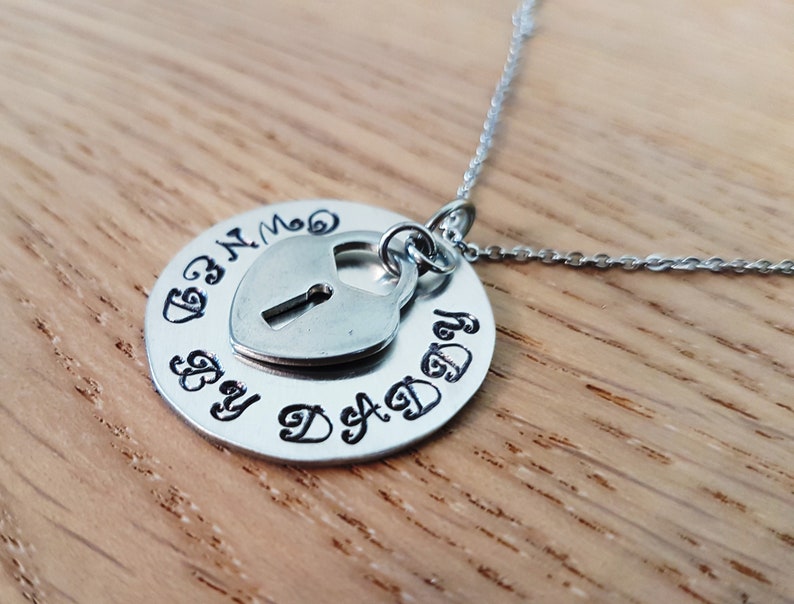 Owned by Daddy Pewter Necklace Bdsm Ddlg Day Collar Padlock Etsy