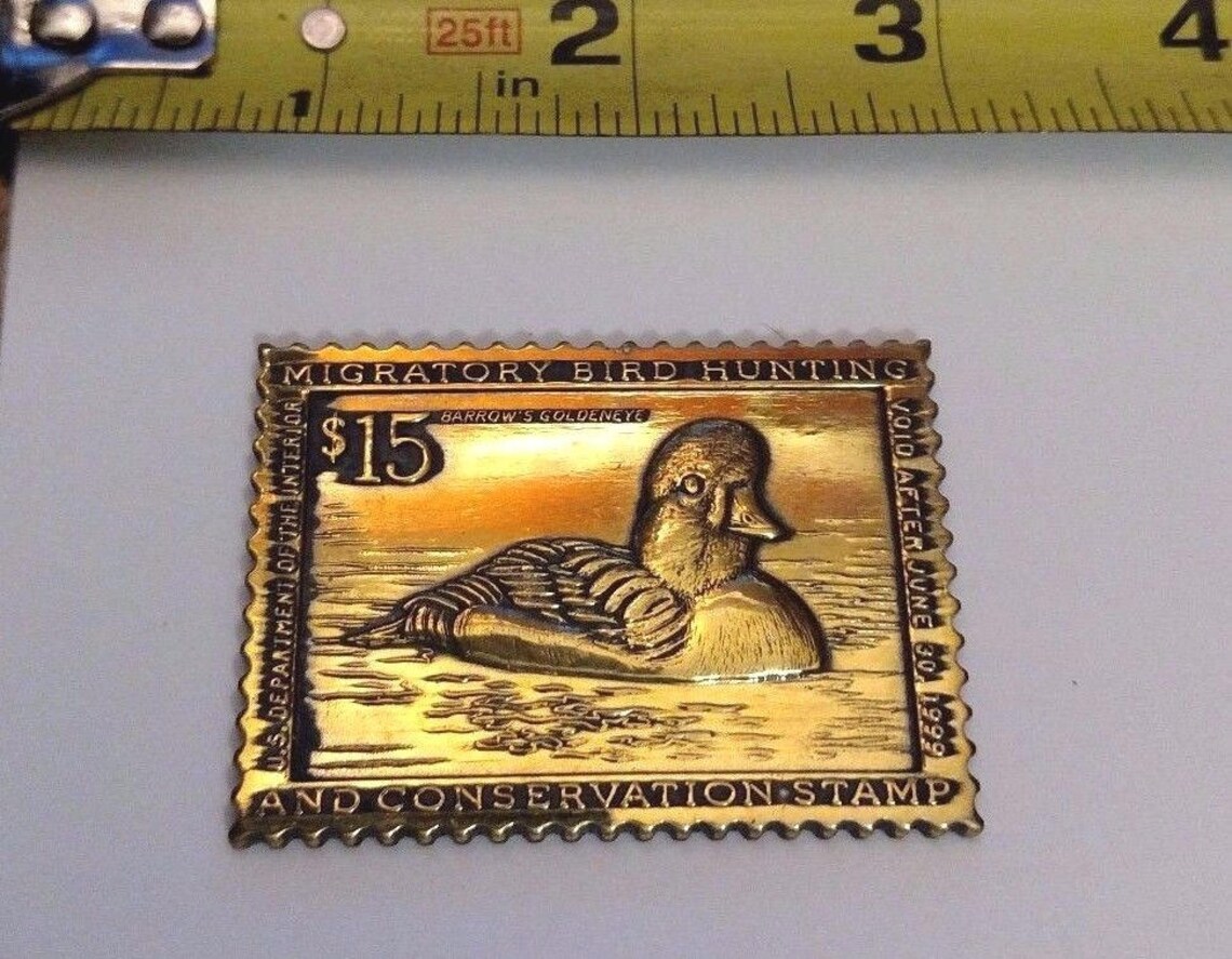 Migratory Bird Hunting and Conservation Stamp Metal US Etsy