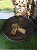 Fire Pit Bowl Brazier Kadai Full Circle 1/4 Hotplate BBQ Grill Only Fire Pit Is Not Included