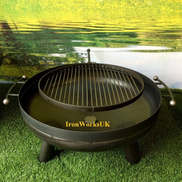 The Space Brazier Swing Arm Grill Range Etsy UK