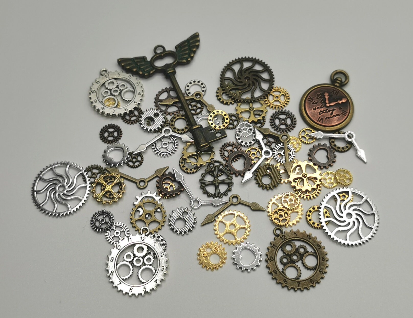 Mixed Watch Parts Jewelry Making Steampunk Art Craft - Etsy UK