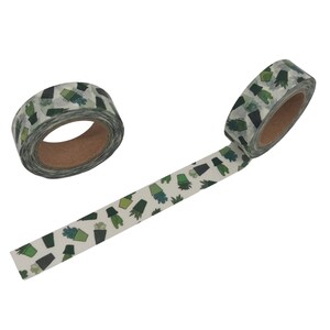 Leuke Kawaii Japanse Masking Washi Tape Decoratieve Plakband Diy Scrapbooking Sticker Label Briefpapier cactussen