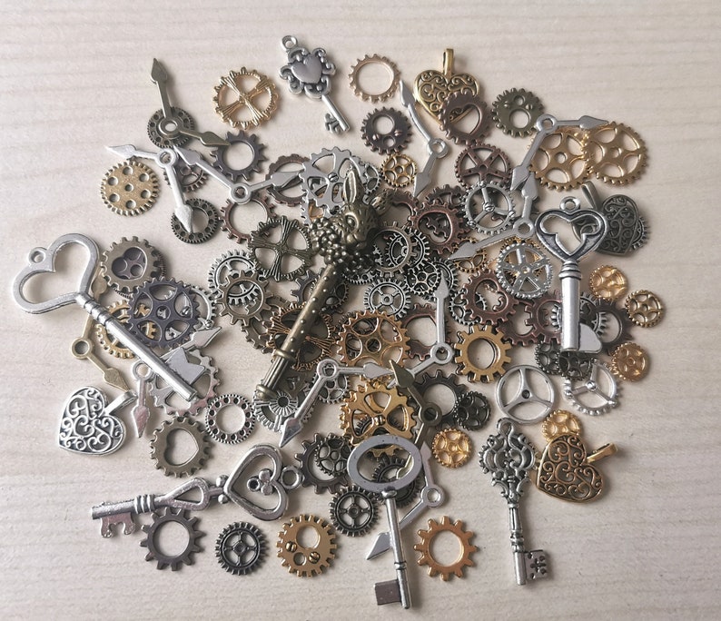 Mixed Watch Parts Jewelry Making Steampunk Art Craft Etsy UK