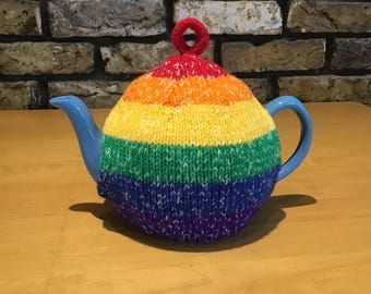 XL Tęczowy Podgrzewacz do Herbaty / Podgrzewacz do Herbaty na 10 Filiżanek