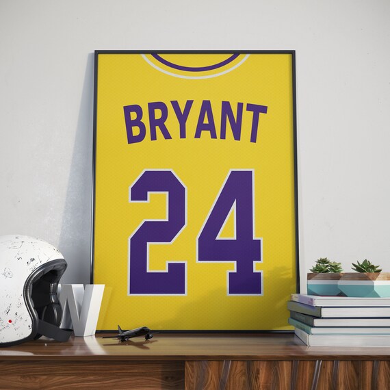 jersey lakers bryant