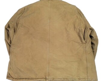 Vintage Carhartt C26 Sandstone Traditional Zip up Artic Quilt Vintage Carhartt C26 Sandstone Traditional Zip up Artic Quilt